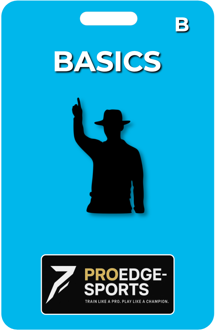 ProEdge Cricket Basics Training Pack - Professional cricket coaching cue cards