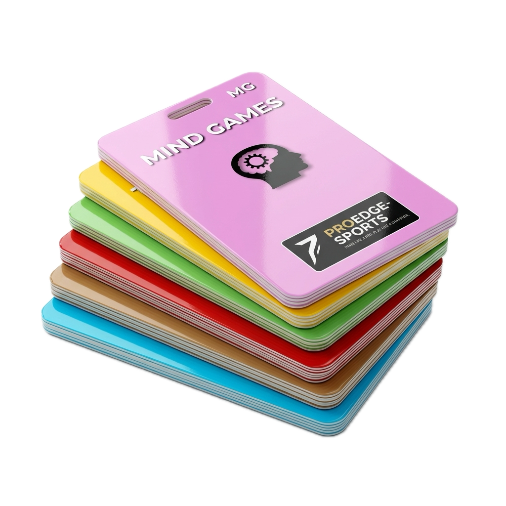 ProEdge Complete Cricketer Bundle - Elite cricket coaching physical cue cards for batting, bowling, and fielding technique.
