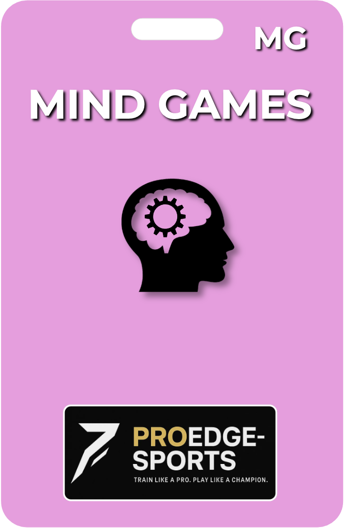 ProEdge Cricket Mind Games Training Pack - Professional cricket coaching cue cards